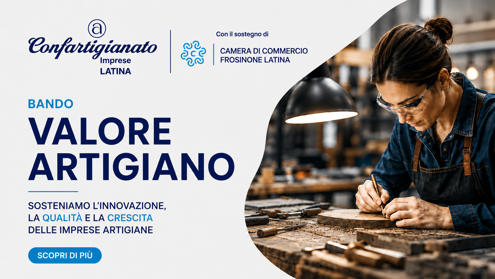Valore Artigiano: evento informativo per le imprese artigiane del Lazio